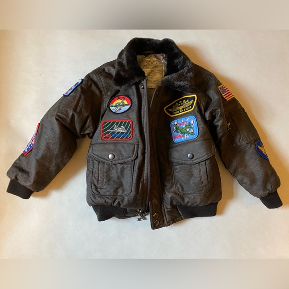 Jackets & Coats | Kids Top Gun Style Pilot Bomber Jacket | Poshmark
